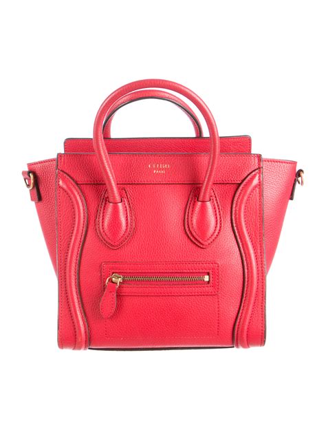 celine nano red price|celine designer handbags.